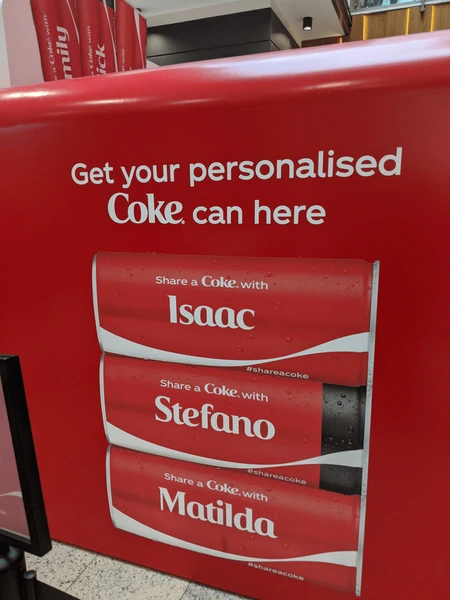 Brand awareness coca cola